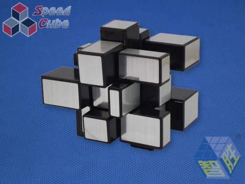 YuXin Black Kirin Mirror Cube Silver