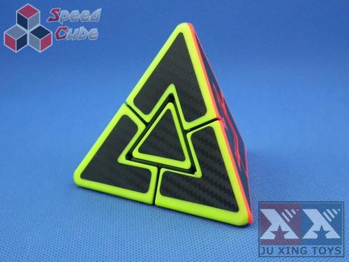 Ju Xing Dual Pyraminx Stickerless Carbon Stick.