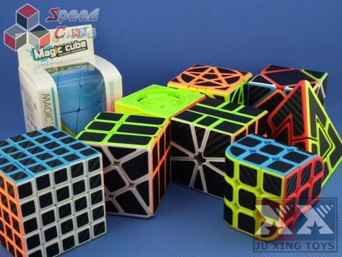Ju Xing Dual Pyraminx Stickerless Carbon Stick.