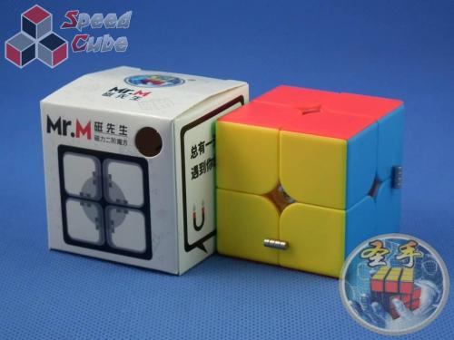 ShengShou 2x2x2 Mr.M Magnetic Kolorowa
