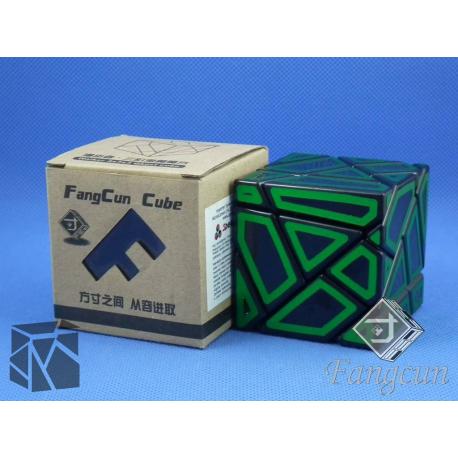 FangCun Ghost Cube Black Body Green Hollow Stick.