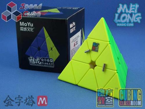 MFJS MoYu MeiLong Pyraminx Magnetic Stickerless