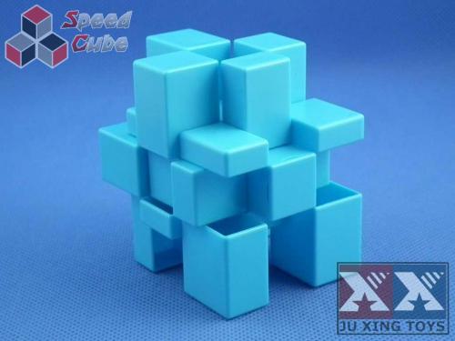 Ju Xing Mirror 3x3 Cube Blue