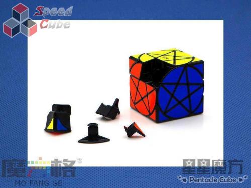 QiYi MoFangGe Pentacle Cube Czarna