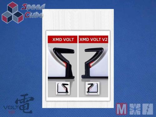 X-Man Volt Square-1 V2 Magnetic Slice Black