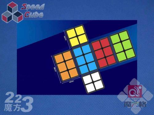 QiYi MoFangGe 2x2x3 Cube Black