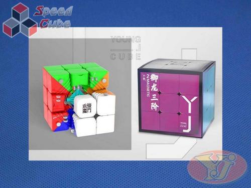 YongJun YuLong v2 3x3x3 Magnetyczna Kolorowa