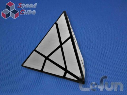 LeFun Ghost Pyraminx Silver Stickers