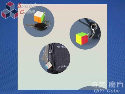 QiYi 3x3x3 Cube Brelok Stickerless