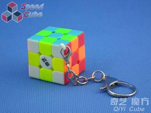 QiYi 3x3x3 Cube Brelok Stickerless