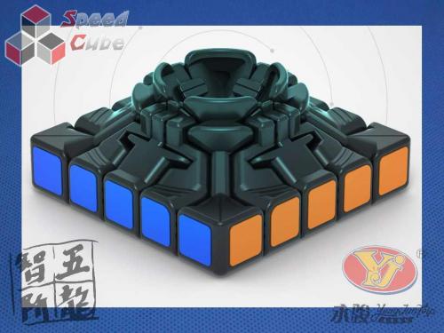 YongJun ZhiLong Mini 5x5x5 Magnetic Stickerless