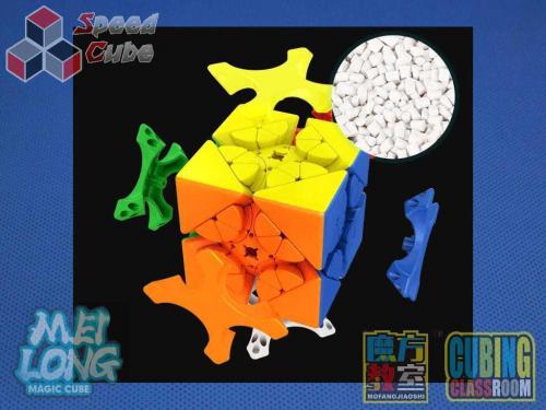 MoFang JiaoShi MeiLong HunYuan Oblique Turning Cube V1 Stickerless