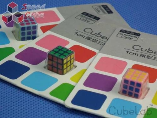 Cube Lab 3x3x3 Mini 1cm Blue