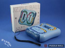 Puzzle Ball Rotating Bean Cube Double Blue