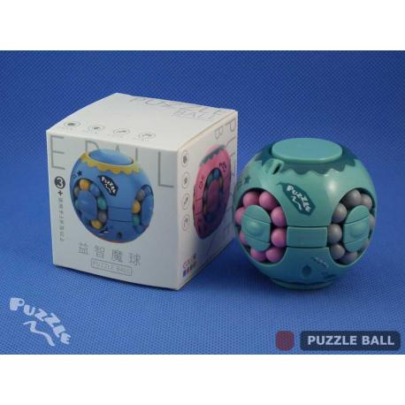 Puzzle Ball Rotating Bean Cube Single Green