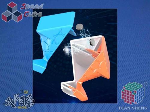 DianSheng 3M 3x3 Magnetic Stickerless