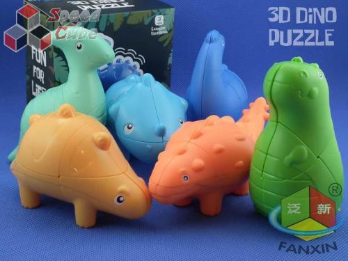 FanXin Dino 3D Cube Stegosaurus