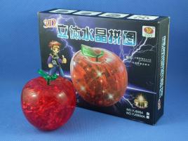 YJ Apple Crystal Puzzle 3D Red