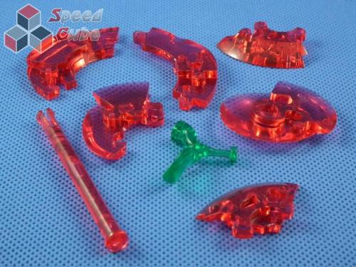 YJ Apple Crystal Puzzle 3D Red