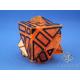 FangCun Ghost Cube Orange Body Black Hollow Stick.