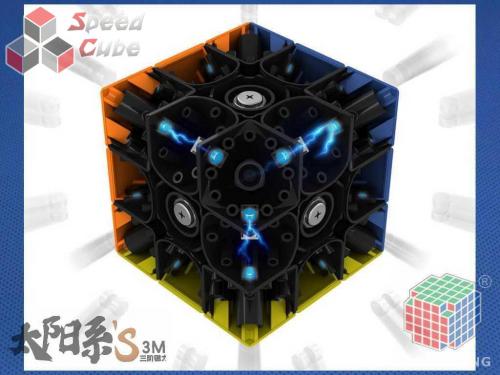 DianSheng Solar 3M 3x3x3 Magnetic Stickerless