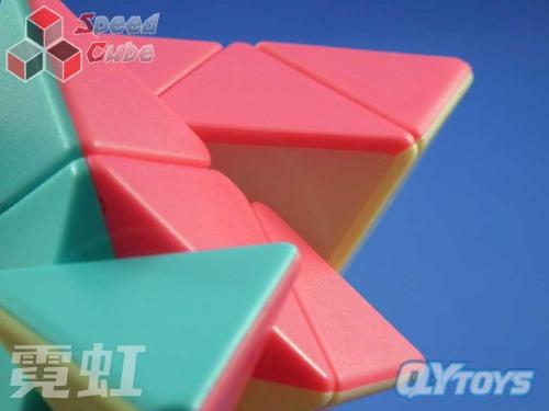 QiYi QiMing Pyraminx Neon