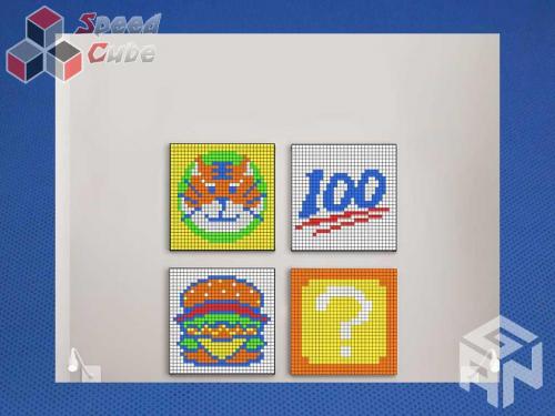 GAN Mosaic Cube 10x10