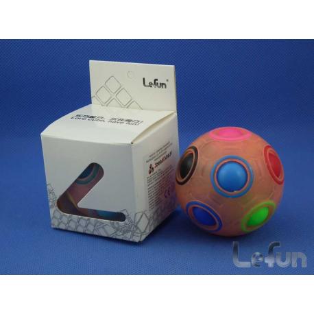 LeFun Rainbow Ball Pink Transparent