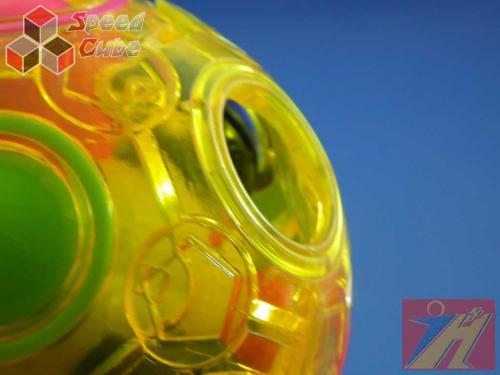 JieHui Ball Rainbow Transparent Yellow