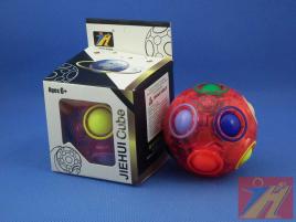 JieHui Ball Rainbow Transparent Red