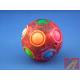 JieHui Ball Rainbow Transparent Red