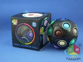 FanXin 20 Holes Rainbow Ball Black