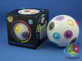 FanXin 20 Holes Rainbow Ball White