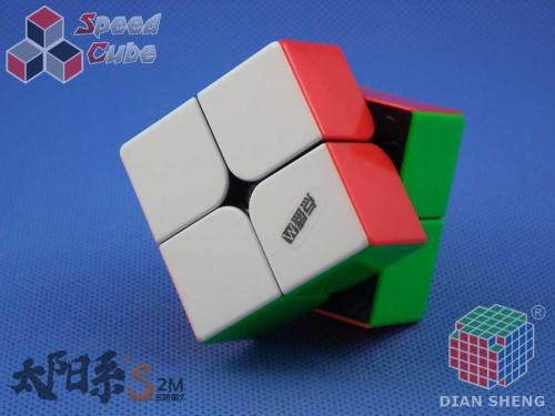 DianSheng Solar S2M Plus 2x2x2 Magnetic Stickerless