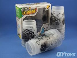 Kubki QiYi Flash Stacking Mini Transparent Black