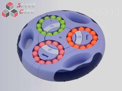 Puzzle ToY Double Side Round Blue