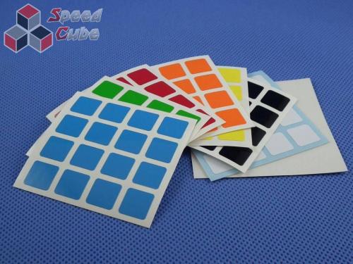 Naklejki Halczuk Stickers ShengShou Half Bright 4x4x4 