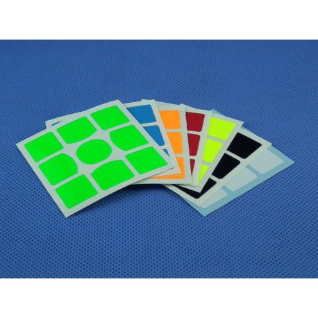 Naklejki Halczuk Stickers Gans 357 Fluo 3x3x3 