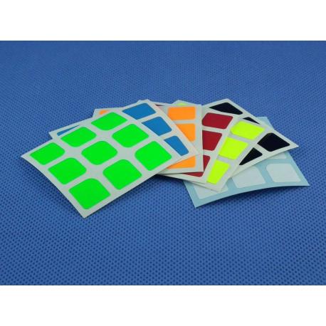 Naklejki Halczuk Stickers AoLong Mini Fluo 3x3x3