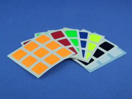 Naklejki Halczuk Stickers Fluo Dark Blue 3x3x3 57