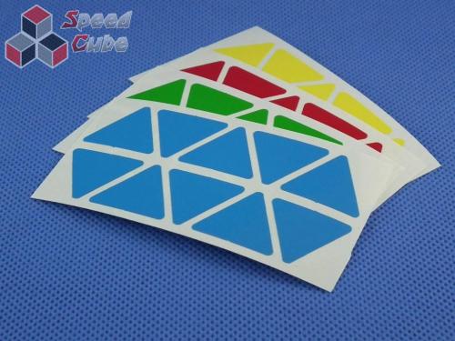 Naklejki Halczuk Stickers Pyraminx Half Bright