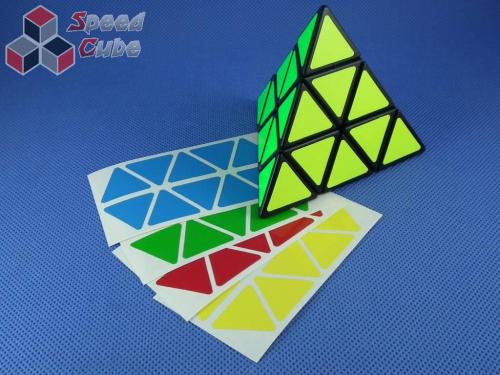 Naklejki Halczuk Stickers Pyraminx Half Bright