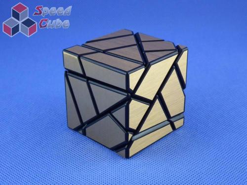FangCun Ghost Cube Black Body Gold Stickers