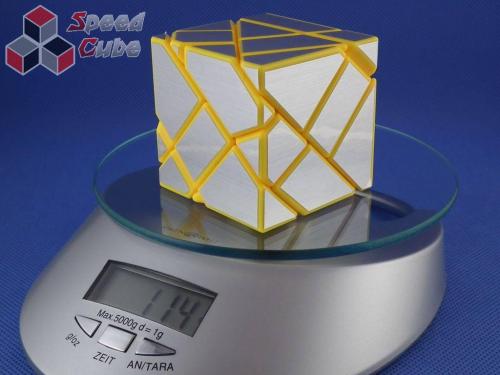 FangCun Ghost Cube Yellow Body Silver Stickers