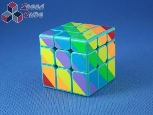 MoYu YJ Unequal / Inequilateral 3x3x3 Cyan