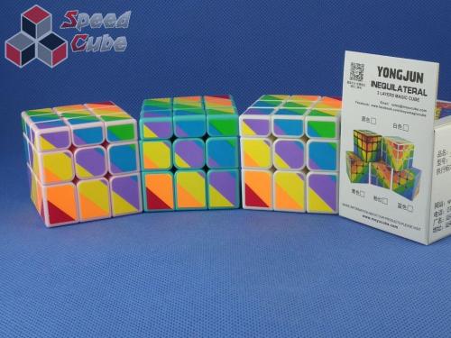 MoYu YJ Unequal / Inequilateral 3x3x3 PiNK
