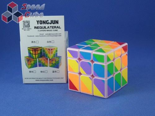 MoYu YJ Unequal / Inequilateral 3x3x3 PiNK