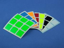 Naklejki 3x3x3 Halczuk Stickers TangLong Fluo