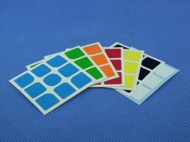 Naklejki 3x3x3 Halczuk Stickers DianMa Half Bright