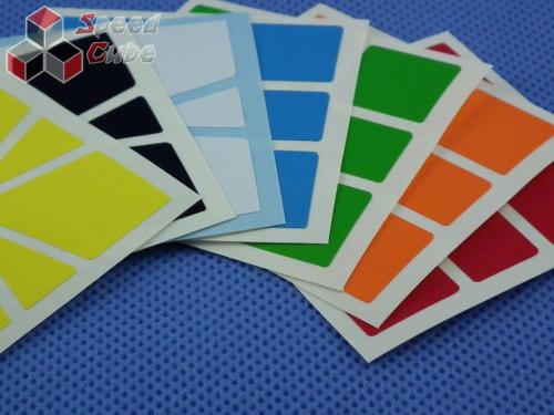 Naklejki Square-1 SQ-1 Halczuk Stickers QiYi Half Bright
